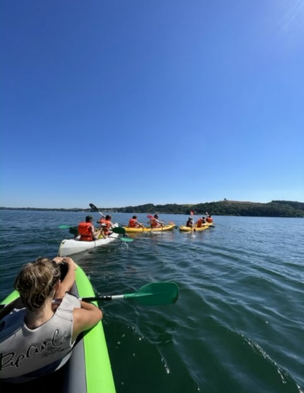 Activité canœ lac de Pareloup