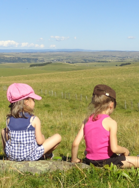 Les hauts plateaux de l’Aubrac dans l’Aveyron